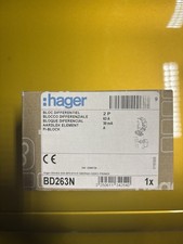 HAGER BLOCCO DIFFERENZIALE  2P