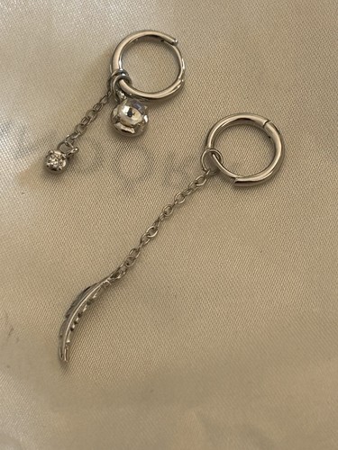 Orecchini argento 925 - orecchini, piuma