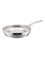 Padelle wok acciaio inox - e, in