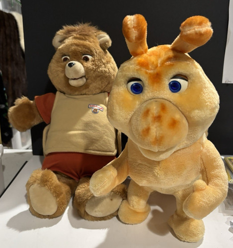 Teddy ruxpin grubby vintage - teddy, e