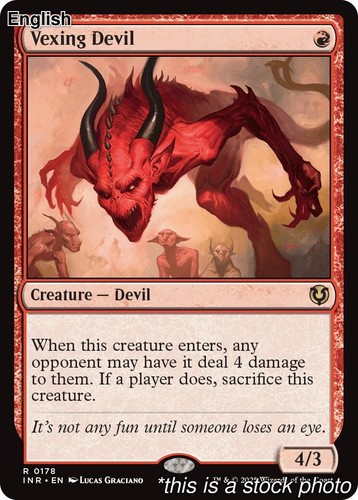 Vexing devil 178 innistrad - devil,