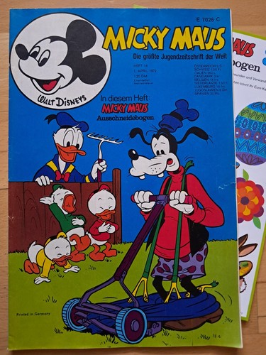 Topolino del 4 1972 - topolino, con
