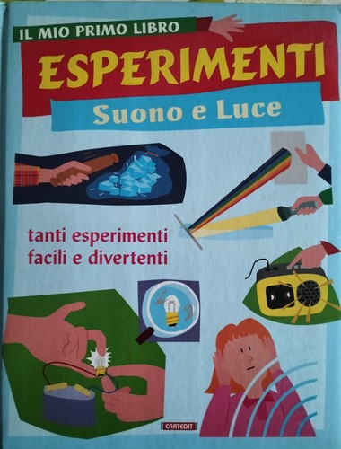 Mio primo libro - il, esperimenti