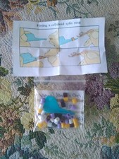 40 anellini colorati per