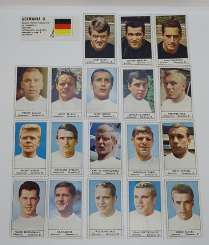 Figurine tempo 1966 mondiali - mondiali,