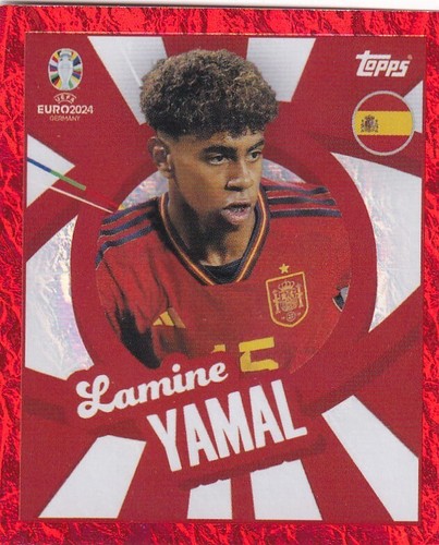 Topps euro 2024 - 2024, adesivo