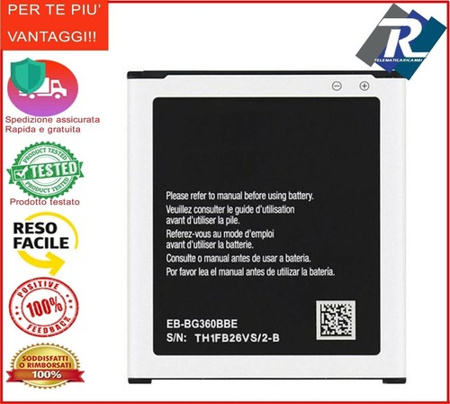 Batteria samsung bg360bbe - samsung, eb-bg360bbe