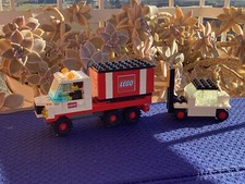 LEGO CAMION 3ASSI CON CONTAINER, MULETTO E MINIFIGURA