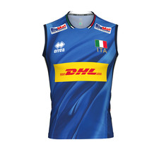 7674 ERREA FIPAV DHL 1' MAGLIA PALLAVOLO ITALIA UNISEX ITALY VOLLEY 25/28