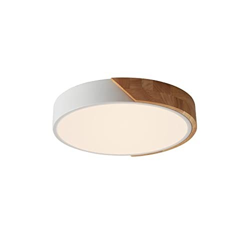 Plafoniera led legno 24w - led,