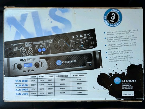 Amplificatore corona xls 2500 - corona,