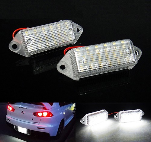 Luce led targa per - 2x,