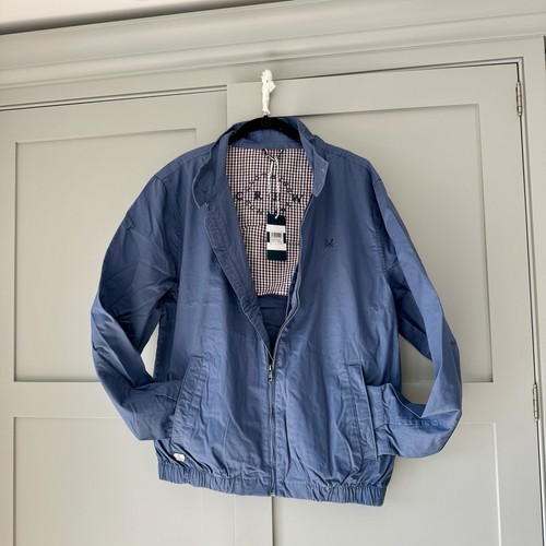 Giacca harrington blu crew - harrington,