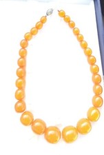 Baltic Amber Pearl Necklace