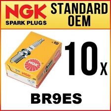 NGK BR9ES KIT 10 CANDELE DI ACCENSIONE ORIGINALE NGK BR9ES CON RESISTENZA