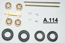 RUOTE 1/43 DORATE A STELLA