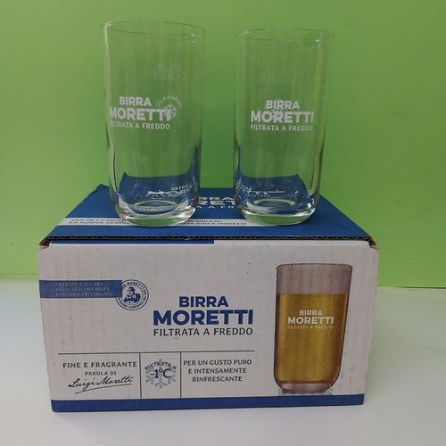Bicchieri birra moretti - 2,