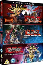 Yu-Gi-Oh! Movie Triple Pack (DVD) Eric Stuart Scottie Ray Frank Frankson