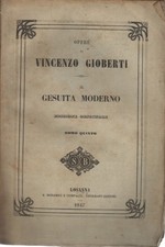 Il Gesuita moderno. Tomo quinto - Vincenzo Gioberti [1847]