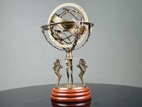 Globo armillare ottone