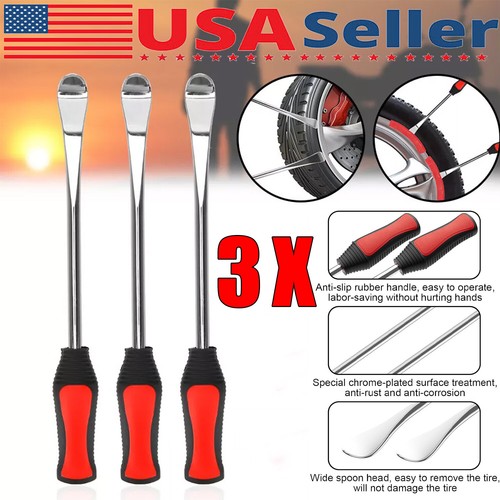 Steel tire spoon lever - tire,