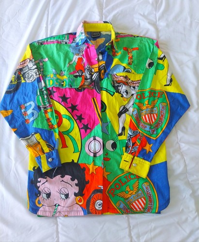 Camicia uomo vintage versace - camicia,