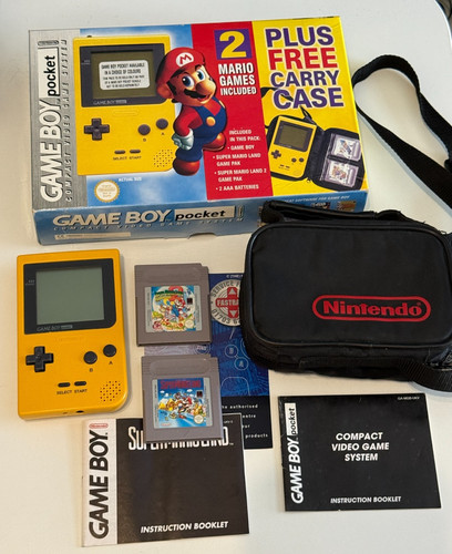 Nintendo gameboy pocket giallo - nintendo,