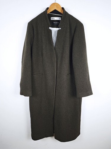 Cappotto donna zara muschio - zara,