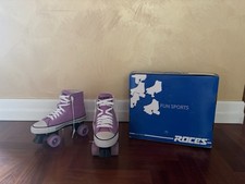 Pattini A Rotelle Artistica 4 Ruote Roller Chuck Classic Roller Roces 38 Lilla