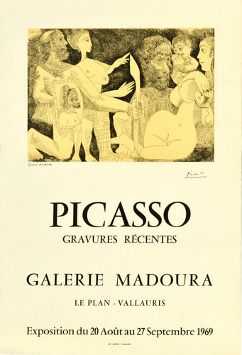 Picasso recent engravings - picasso,