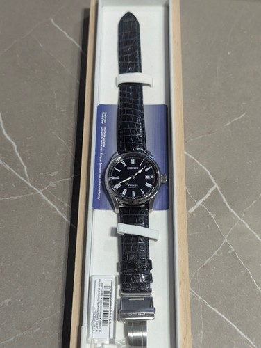 Seiko presage blue enamel - seiko,