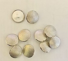 Pulsanti metallo plastica 8 - metallo, 1,8