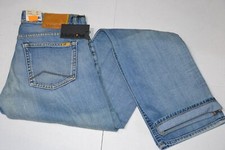 Jeans Meltin Pot Mark UK511 pantalone uomo sfumato chiaro diritto chiusura zip 