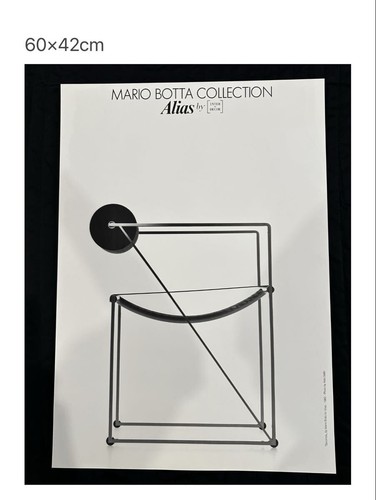 Raro poster mario botta - poster,
