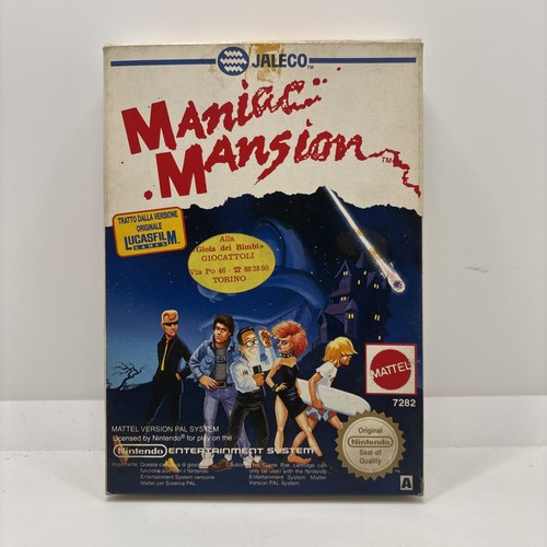 Gioco maniac mansion nintendo - mansion,