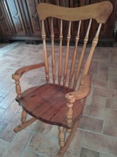 Dondolo legno massiccio MASSELLO