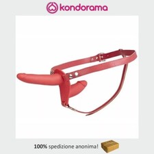 strapon femminile da donna fallo indossabile regolabile dildo doppio in silicone