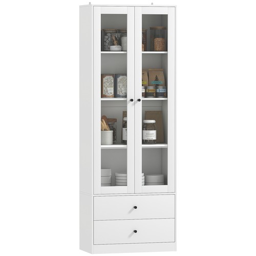 Homcom mobile cucina con - cucina, ante