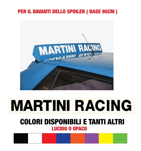 Adesivo martini racing per - martini,