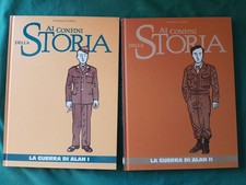 AI CONFINI DELLA STORIA VOL. 35-36  '' LA GUERRA DI ALAN 1-2 ''  SERIE COMPLETA