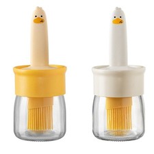 e bottiglia pennello olio di silicone facile da pulire per varie salse e oli