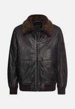 Bomber Giacca Pelle Uomo Pelle