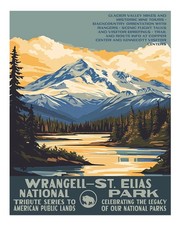 Poster vintage Parco Nazionale