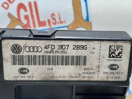 4f0907289g centralina confort - 4f0907289g,