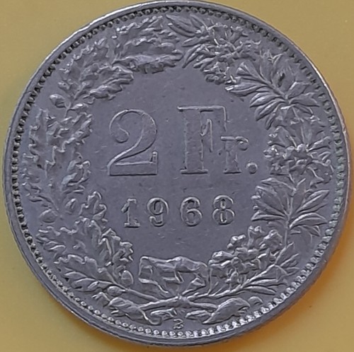Svizzera 1968 franchi - , 2