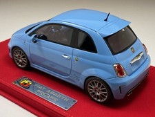 BBR 1/18 BLM1817A Abarth 595 50° Ann 2013 Azzurro RARE (mr Makeup Hpi Amr Bosica