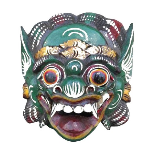 Maschera unica verde bali boma - maschera,