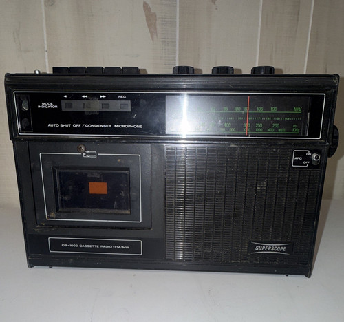 Superscope 1000 fm radio - cr-1000,