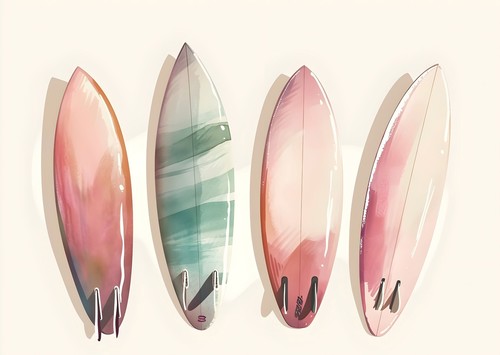 Tavole surf costiere - tavole, arte