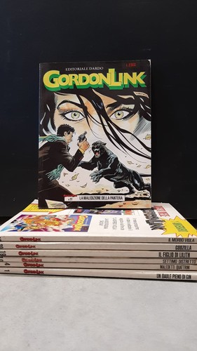 Gordon link lotto 7 fumetti - gordon,